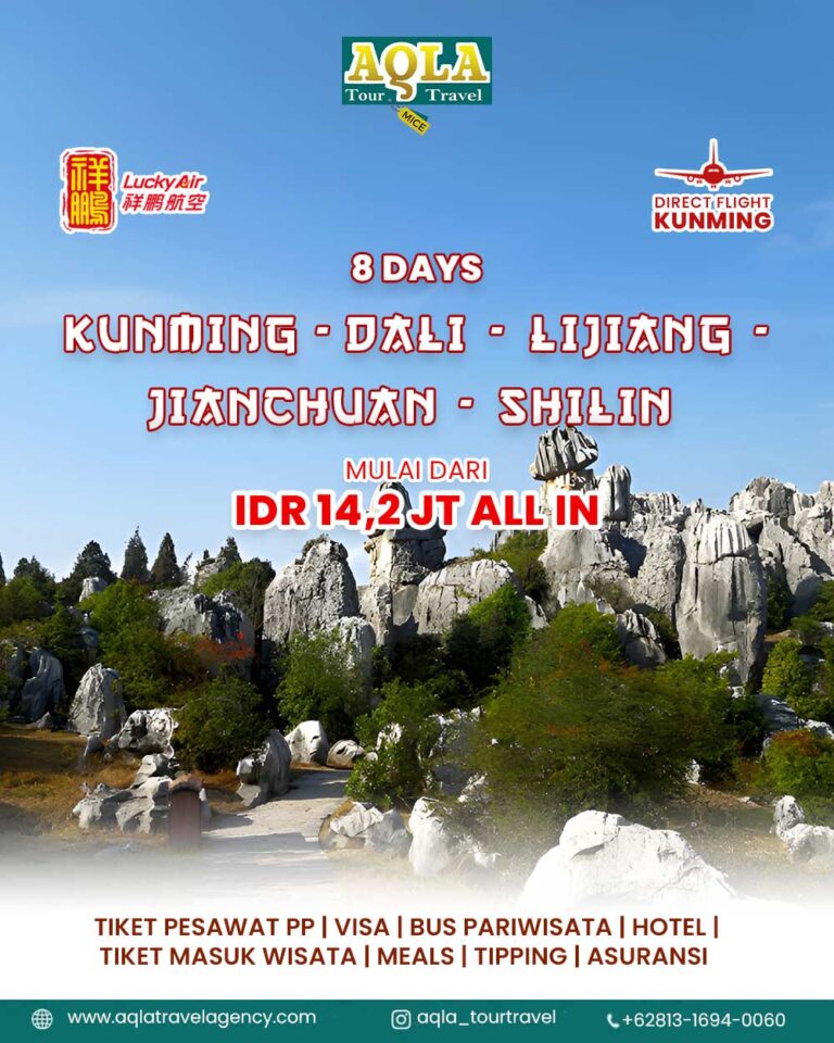3a. KUNMING-DALI-LIJIANG-JIANCHUAN-SHILIN-bagian-depan
