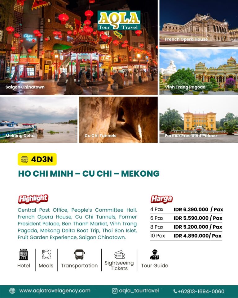 Ho Chi Minh - Cu Chi - Mekong