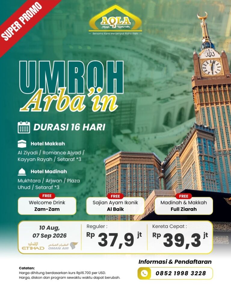 10._Umrah Arbain (Super Promo)