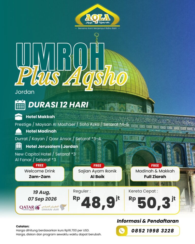 15._Umrah Plus Aqsho & Jordan (19 Aug, 7 Sep 2026)