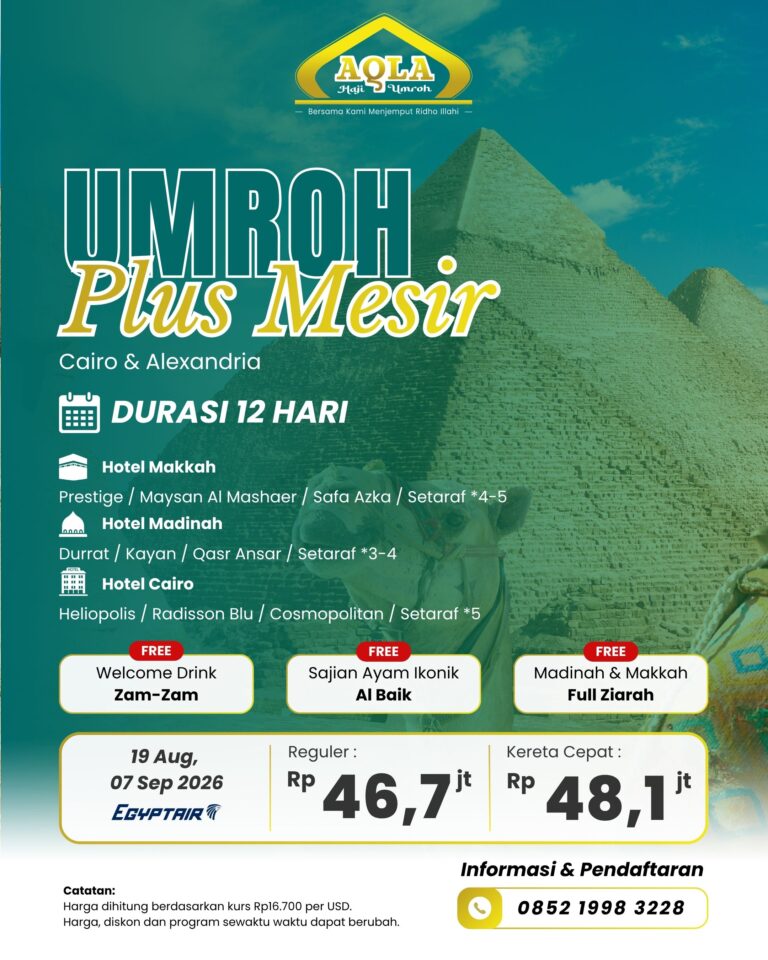 17.Umrah Plus Mesir Cairo & Alexandria